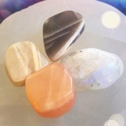 Moon Phases Gem Set to harness powerful moon energy