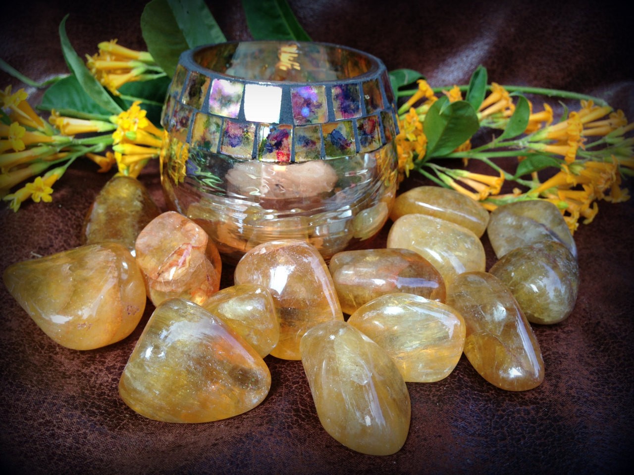 Yellow Fluorite - The Money Drawing Stone brings wealth
