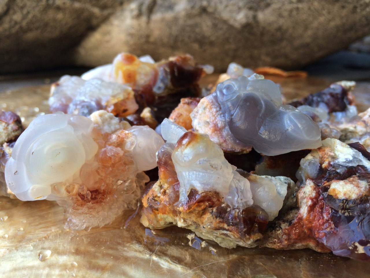 Natural Fire Agate - The Action Stone for taking charge of your life and future
