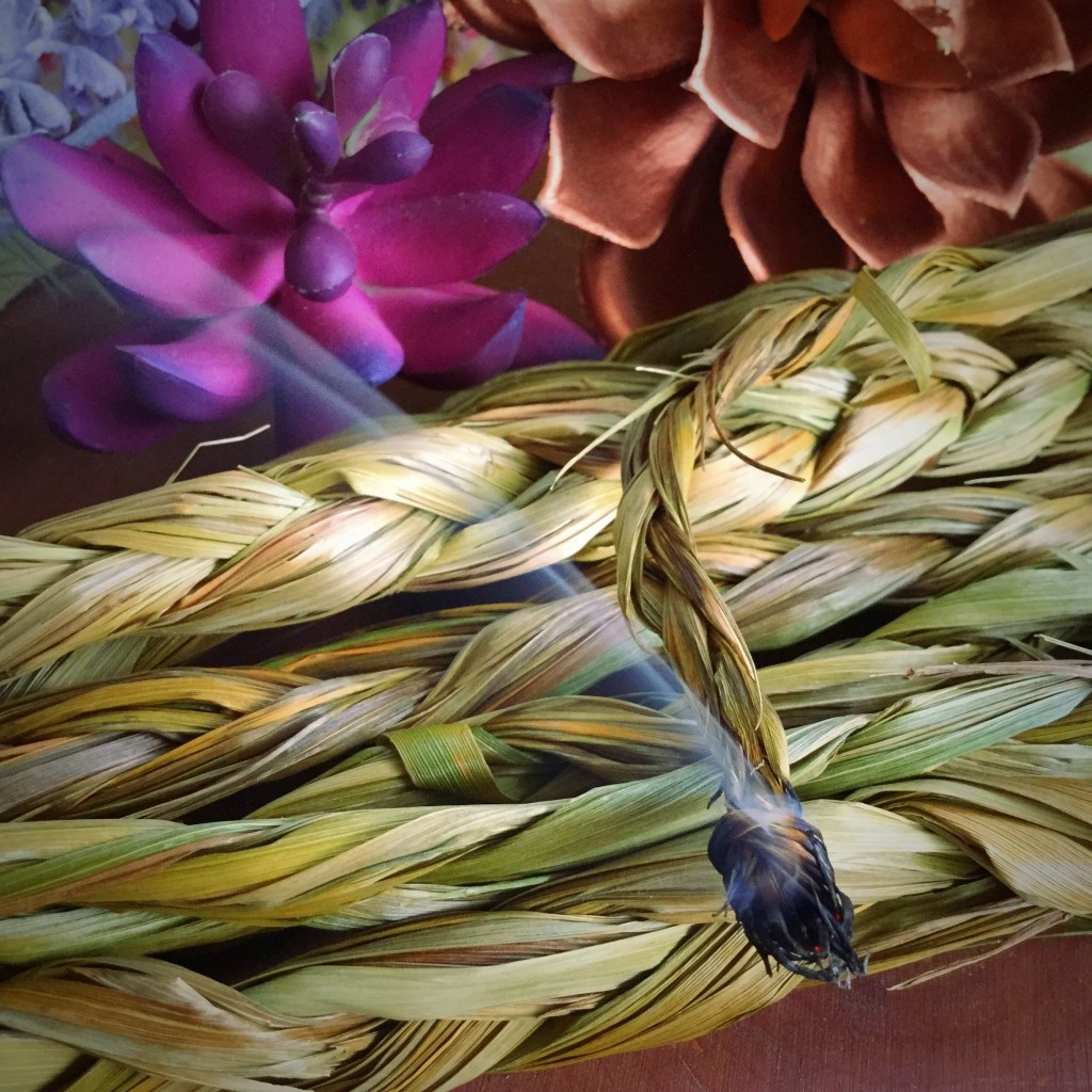 Sweetgrass Smudging Braids to attract good spirits and positive energies