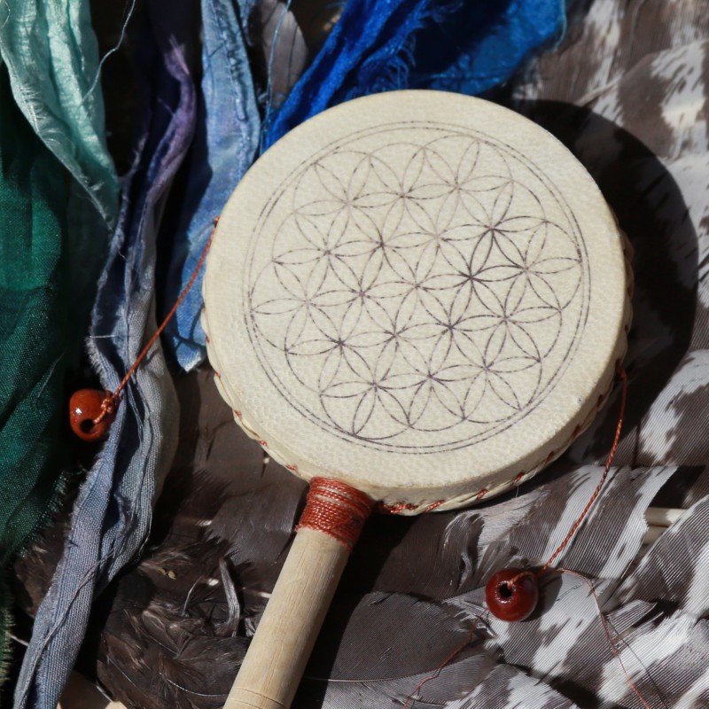 Shamanic Rattle Drums for beautiful healing music