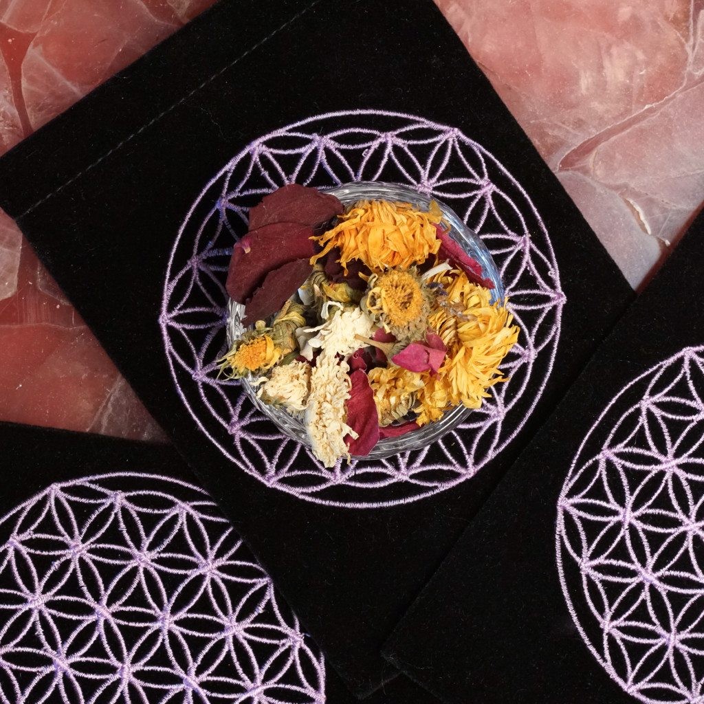Flower of Life pouches