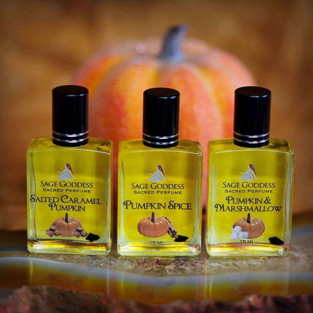 Pumpkin Harvest Perfume Trio for magical fall fragrance