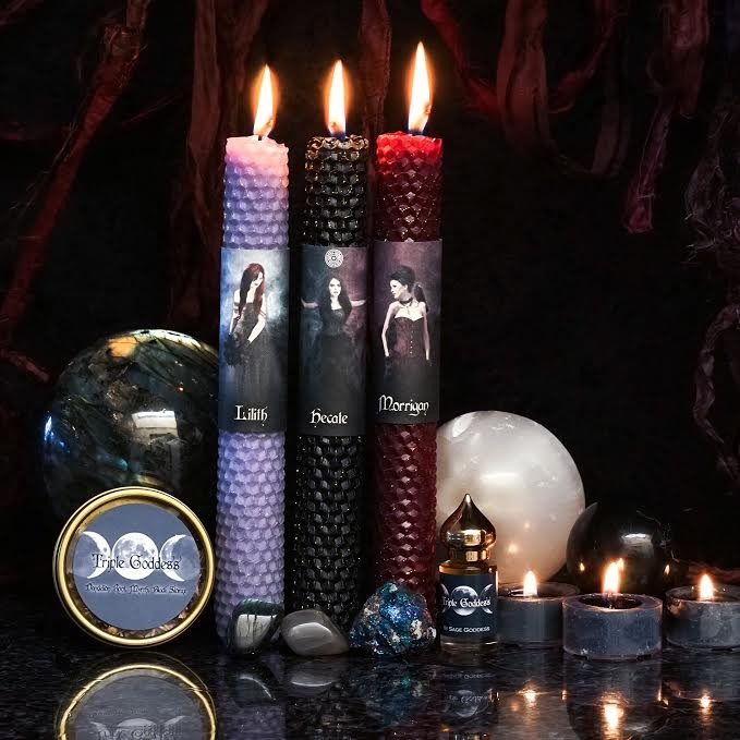 Triple Goddess Full Moon Ritual Kit