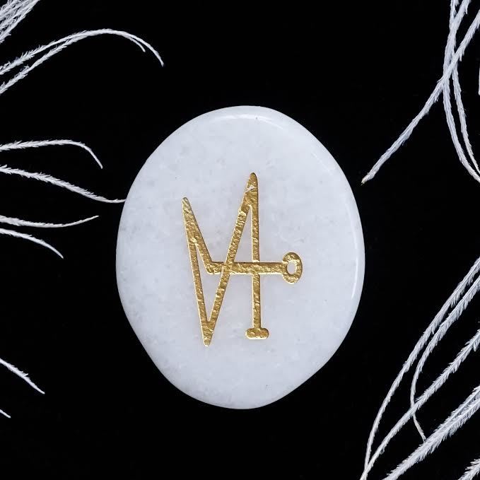 Archangel Palm Stones for guidance from our celestial guides