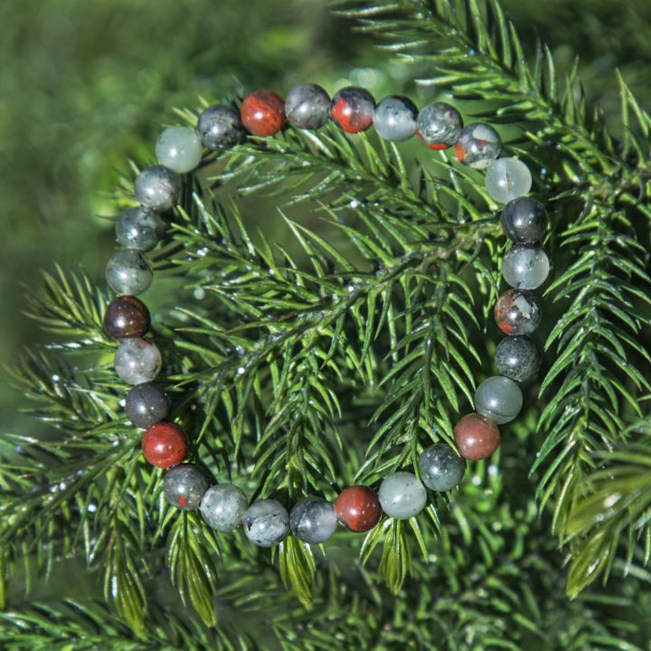 Healing and Physical Comfort Bloodstone Bracelet