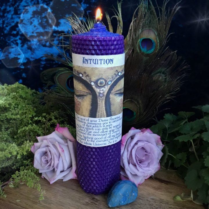Intuition_Candle_with_Azurite_for_psychic_development_1of3_1_31