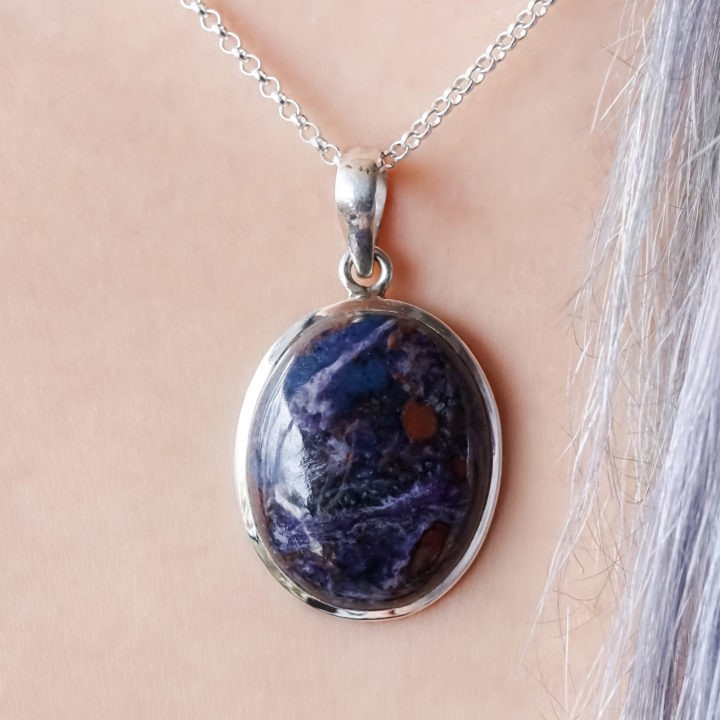 Small Sugilite Necklaces for physical healing and transformation