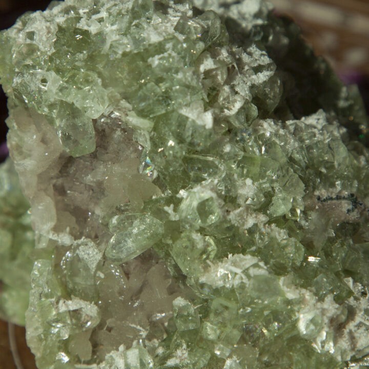 Green Apophyllite Master Healer Cluster