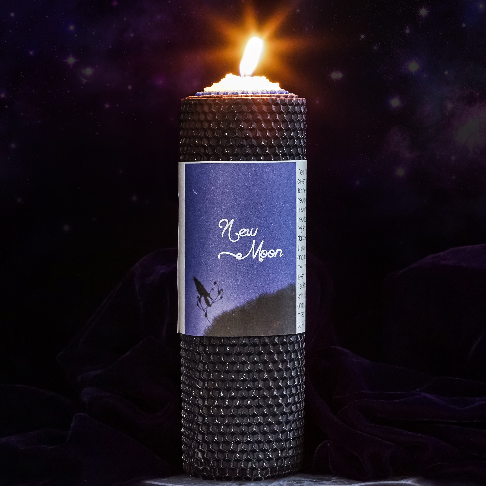 new moon candle