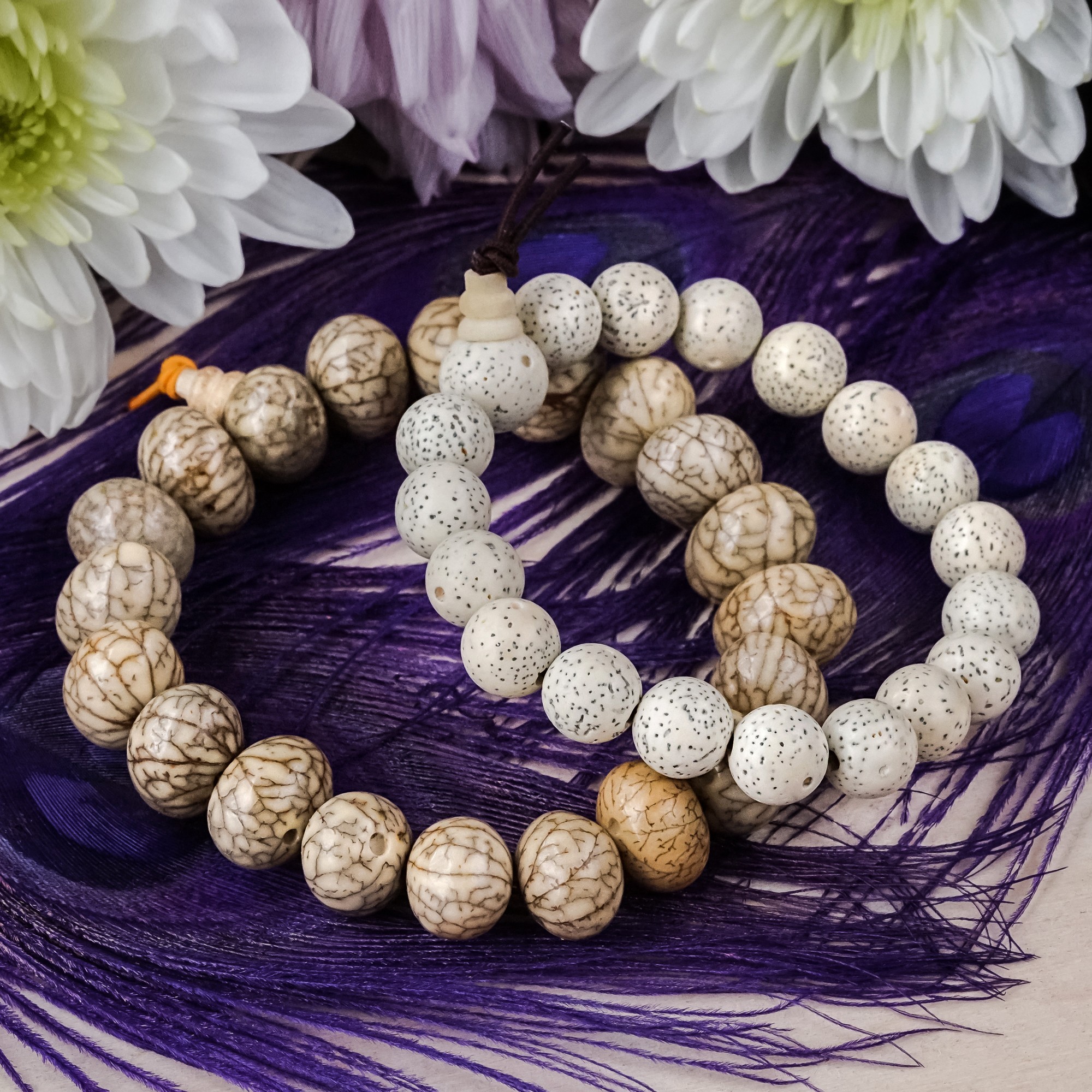 lotus seed bracelets