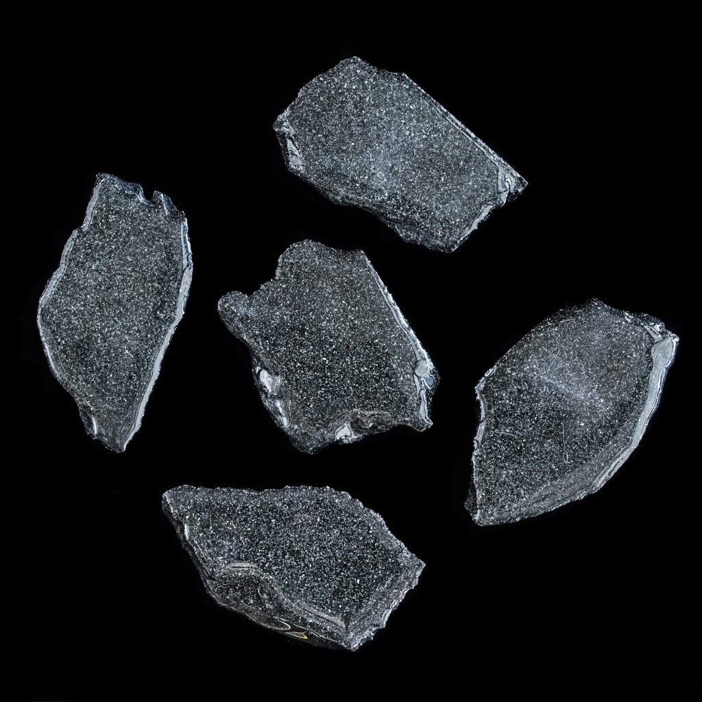 Specular Hematite Slabs for stability and grounding