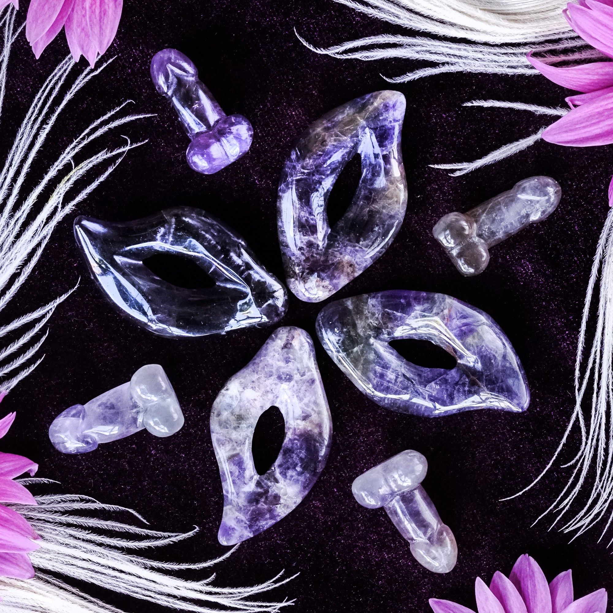 amethyst pimmel and yoni duo