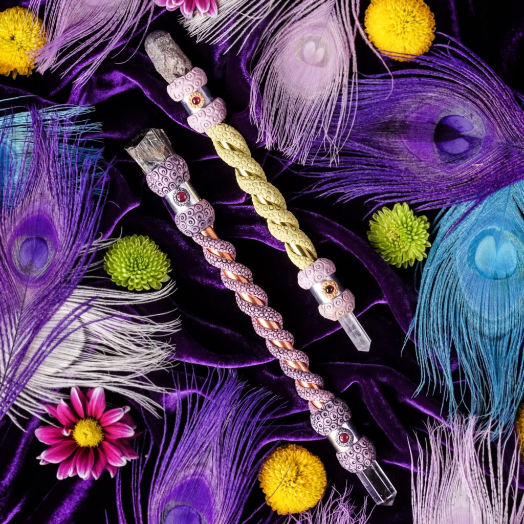 Home Shop Intuitive Fae Wands for faerie magic and contact