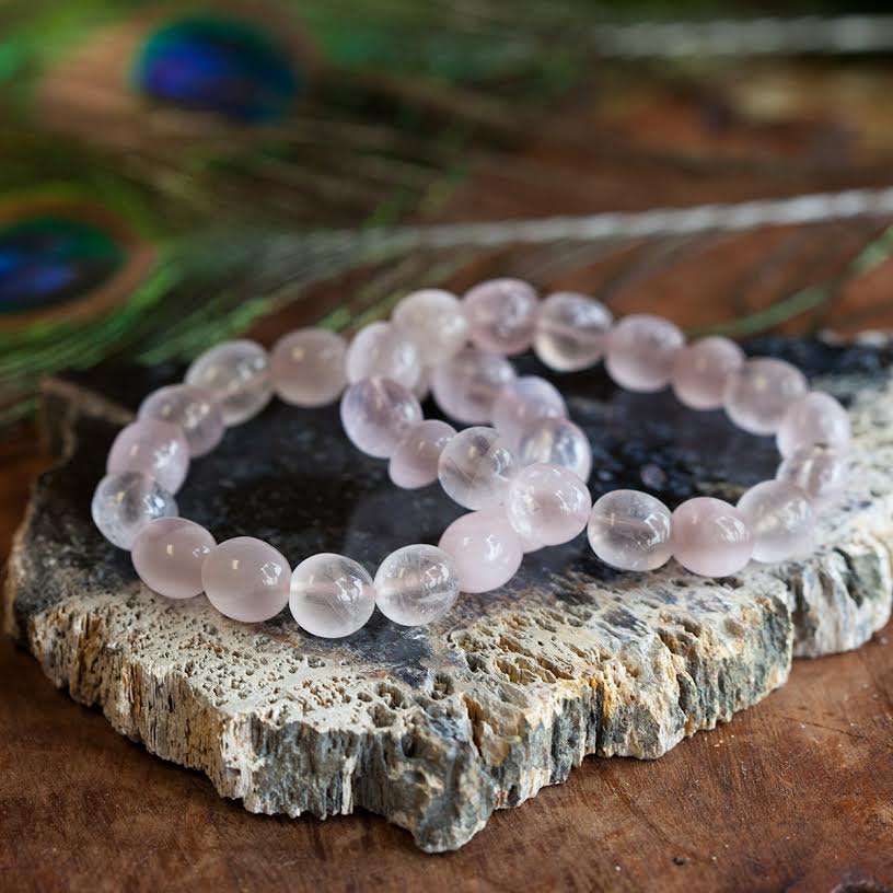 rose quartz bracelet rose quartz bracelet