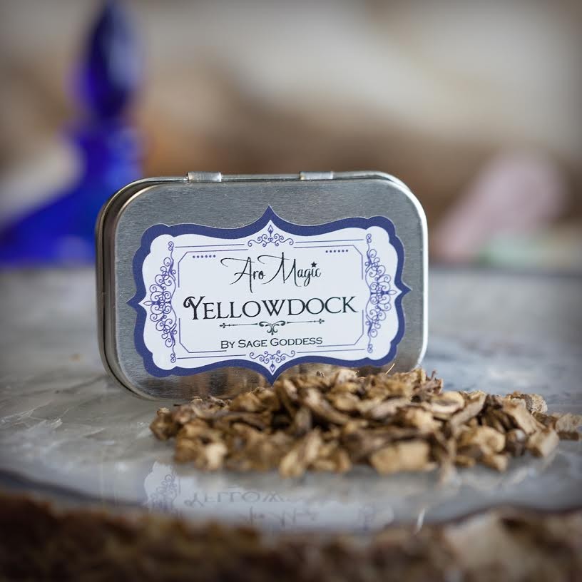 yellowdock Herb tin