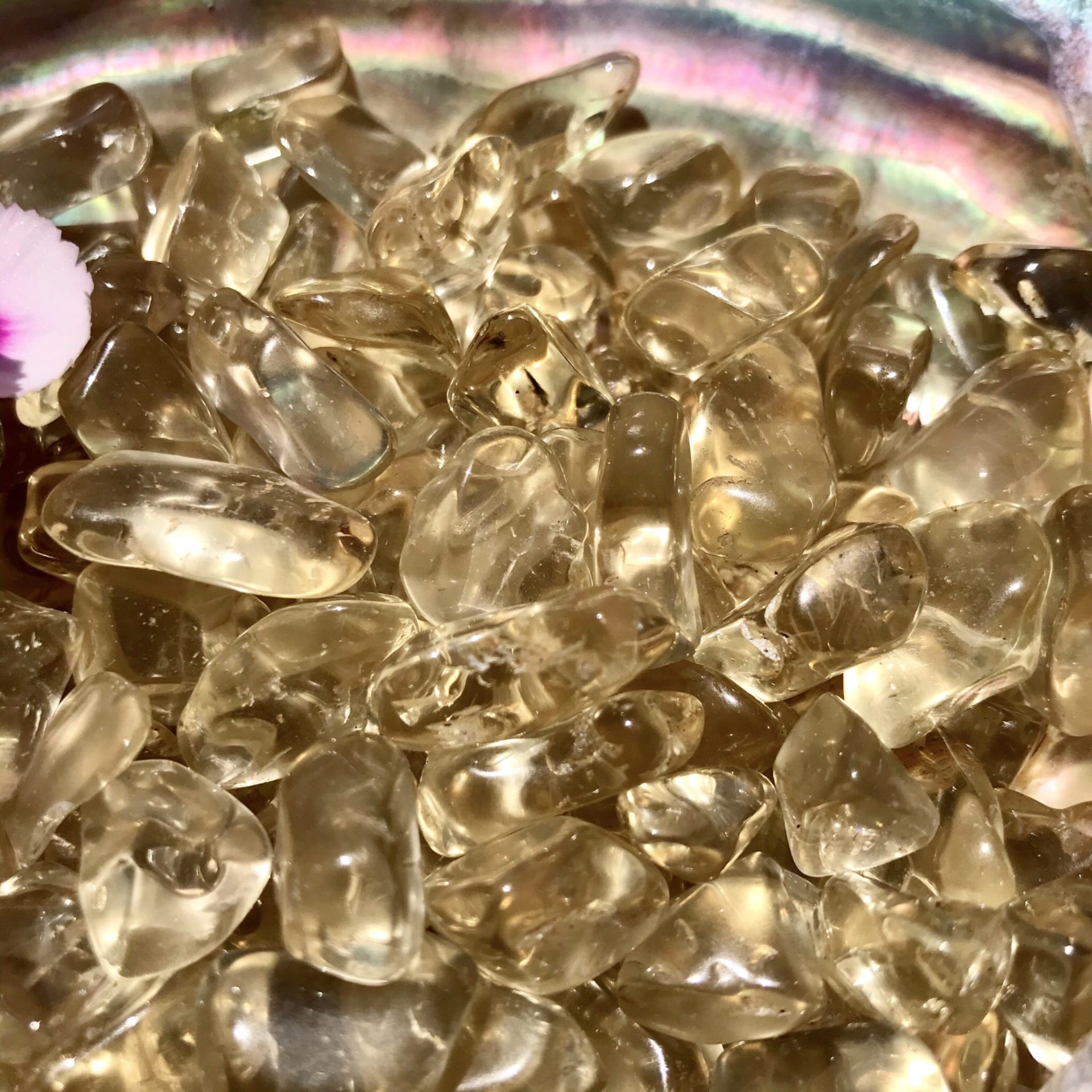 Tumbled Golden Labradorite For A Healthy Positive Sense Of Self