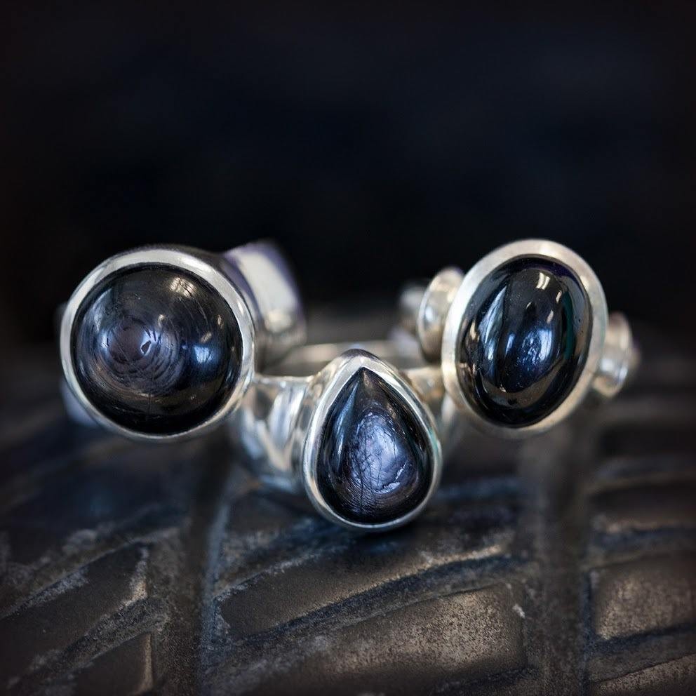 Hypersthene Rings for mental clarity, mood stabilization, and ...