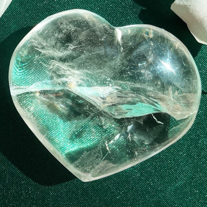 Clear Quartz Heart