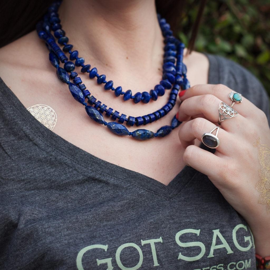 Home Shop Crystal Jewelry Queen’s Necklaces for invoking fierce