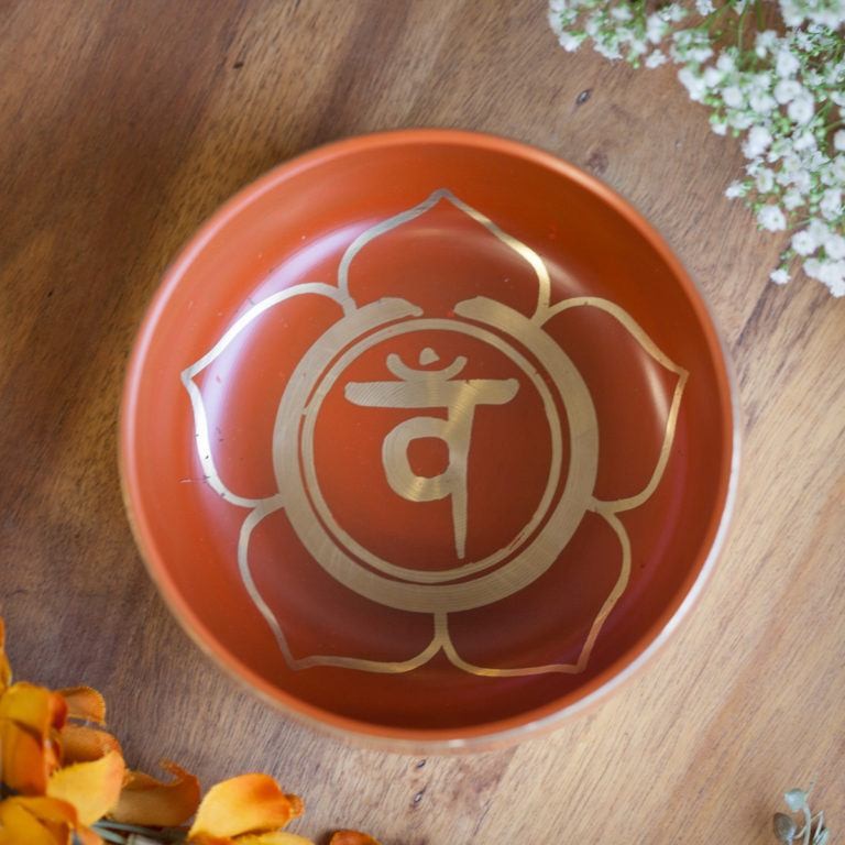 Sacral Chakra Singing Bowls for passion, sensuality, and limitless