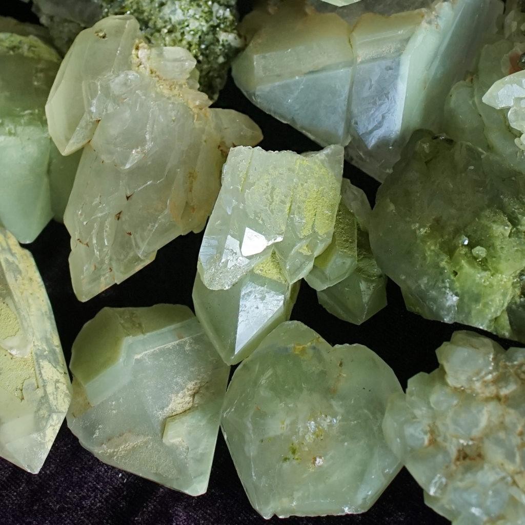 Natural Green Chlorite in Quartz for total healing and abundance