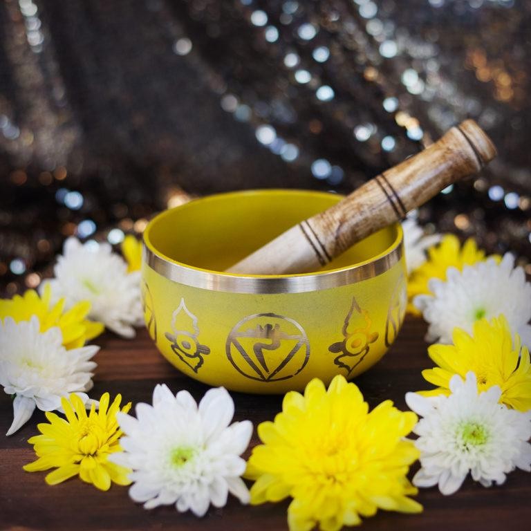 Solar Plexus Chakra Singing Bowls for confidence, courage, and