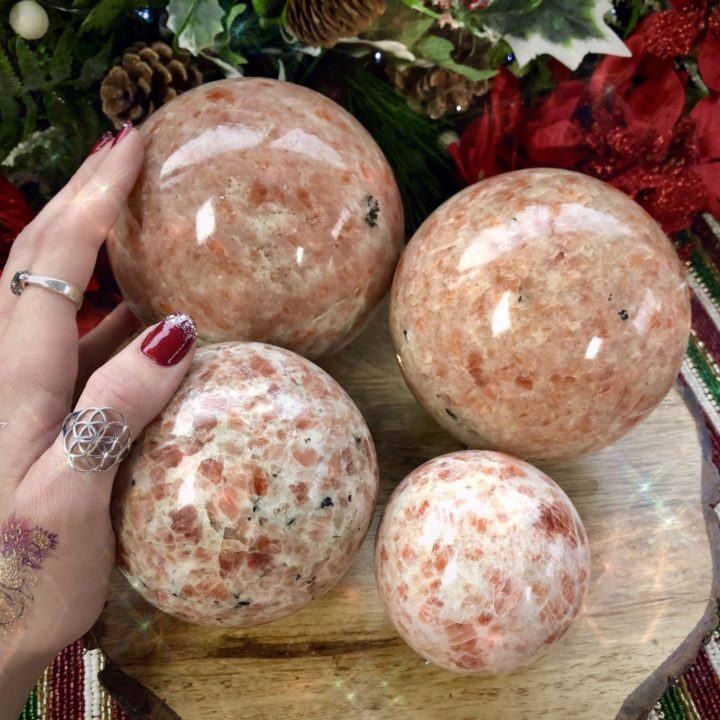 Large_Empowerment_Sunstone_Spheres with_intuitively_selected_power_perfume_DD_2of3_11_22.