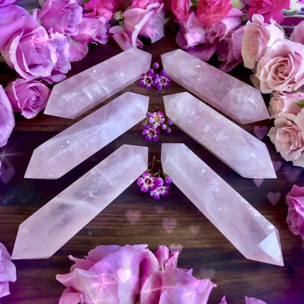 rose quartz wand use