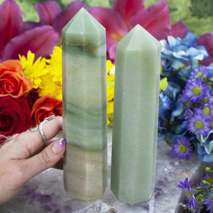 Green Aventurine Growth and Abundance Generator