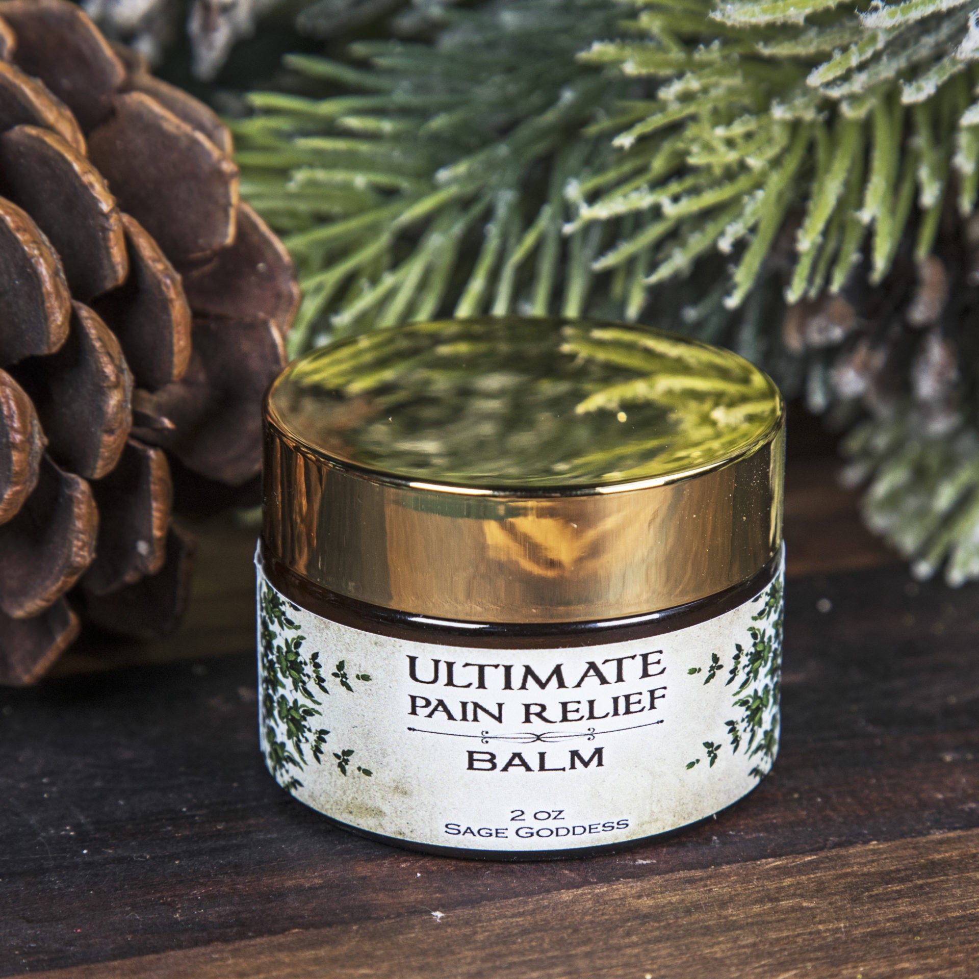 Ultimate Pain Relief Balm for alignment, wellness, and balance 