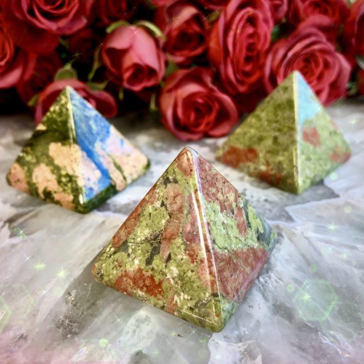 Love_and_Kindness_Unakite_Jasper_Pyramids_1of3_3_19