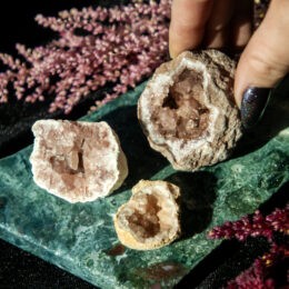 Heart Healing Pink Amethyst Geode