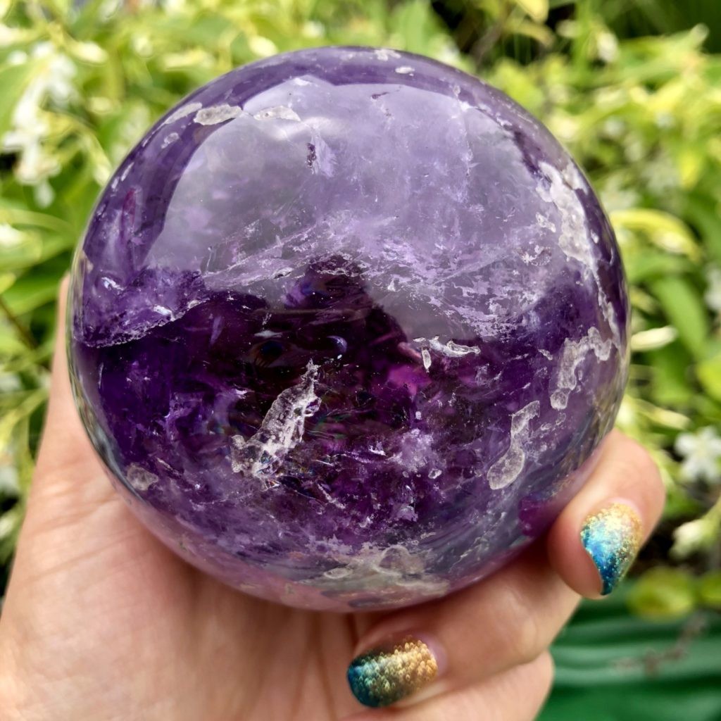 Gemstone Sale Amethyst spheres