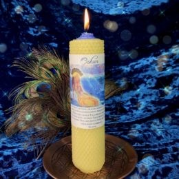 Oshun Beeswax Intention Candle