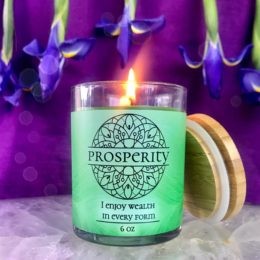 Prosperity Intention Candles