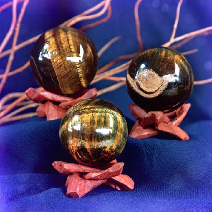 Spiritual Communication_Blue_Tiger’s_Eye_Spheres_1of3_9_15