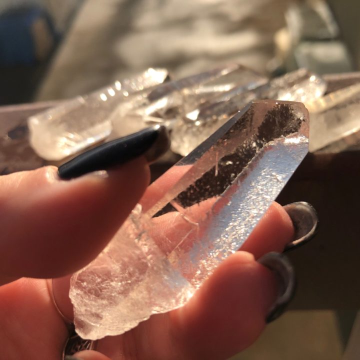 Ultimate Clarity Ice Lemurian Quartz Crystals