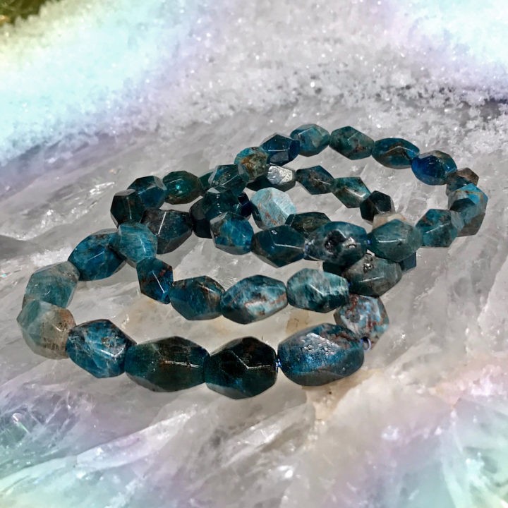 Bye Bye Apatite Bracelets