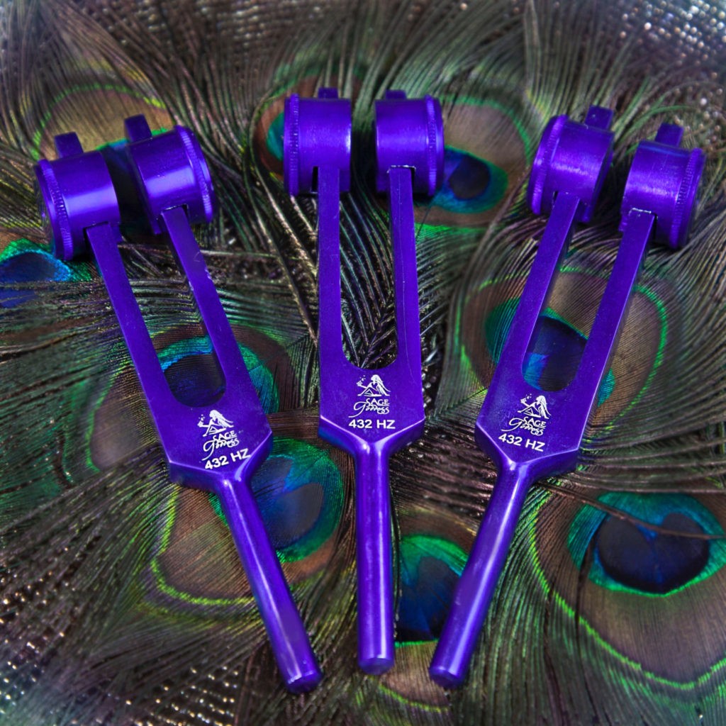 432 Hz Cosmic Healing Tuning Forks for connection to the universal sound