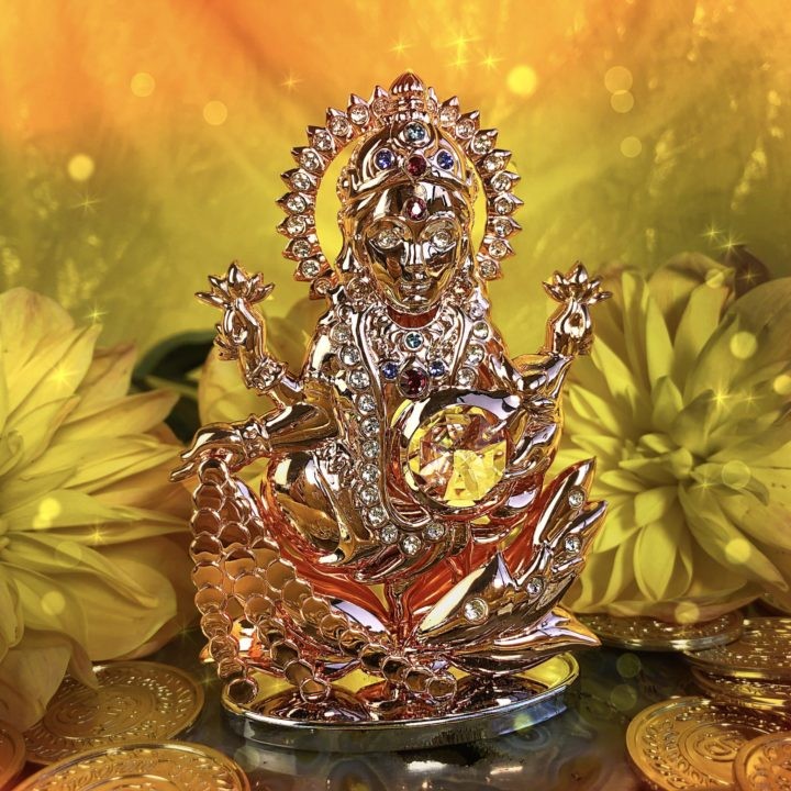 Glittering Abundance Lakshmi Statues