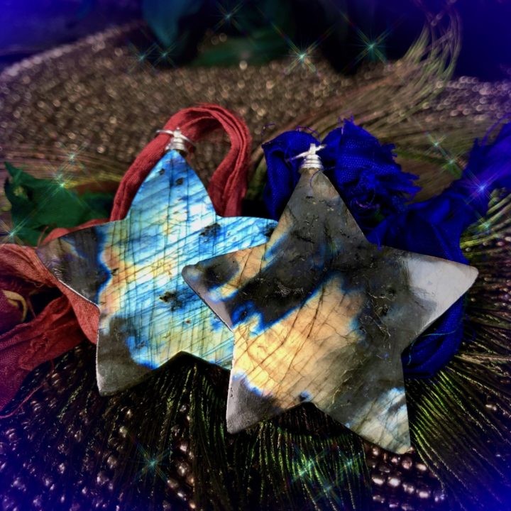 Labradorite Star PendOrnaments