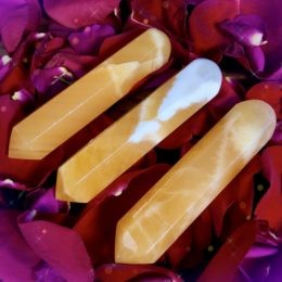 Orange Calcite Passion and Sensuality Wands