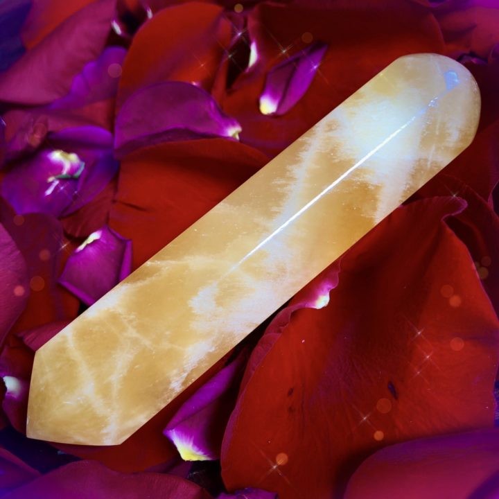 Orange Calcite Passion and Sensuality Wands