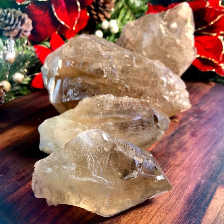 Power and Prosperity Natural Etched Citrine