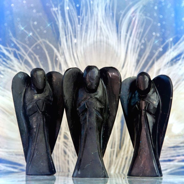 Protective Purifying Shungite Angels