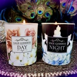 Custom SG Day and Night Candle Duo