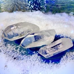 Ultimate Clarity Ice Lemurian Quartz Crystals DD_1of3_11_26