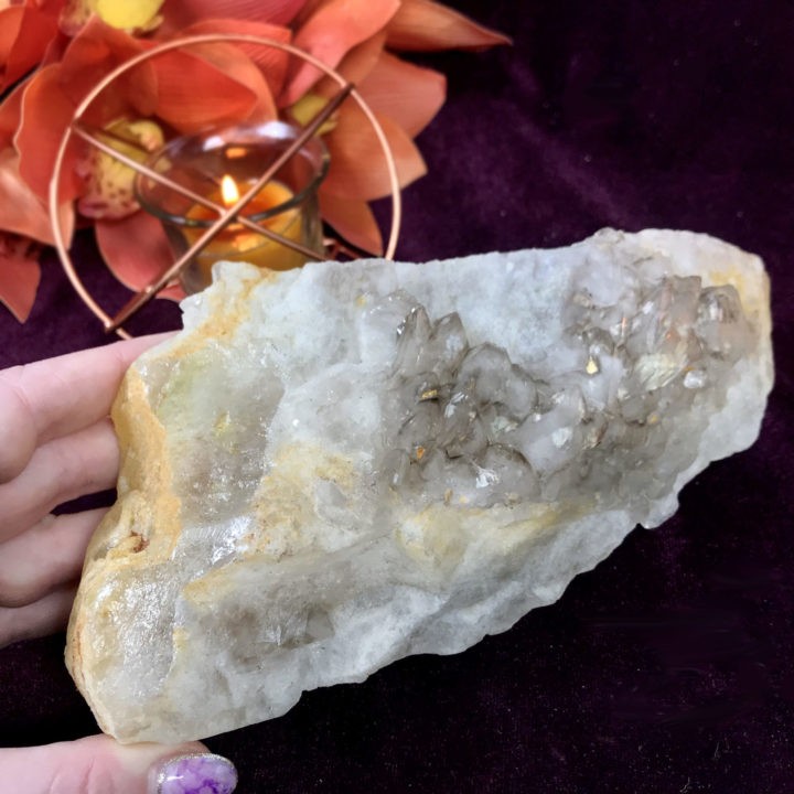 Yellow Elestial Quartz Specimens