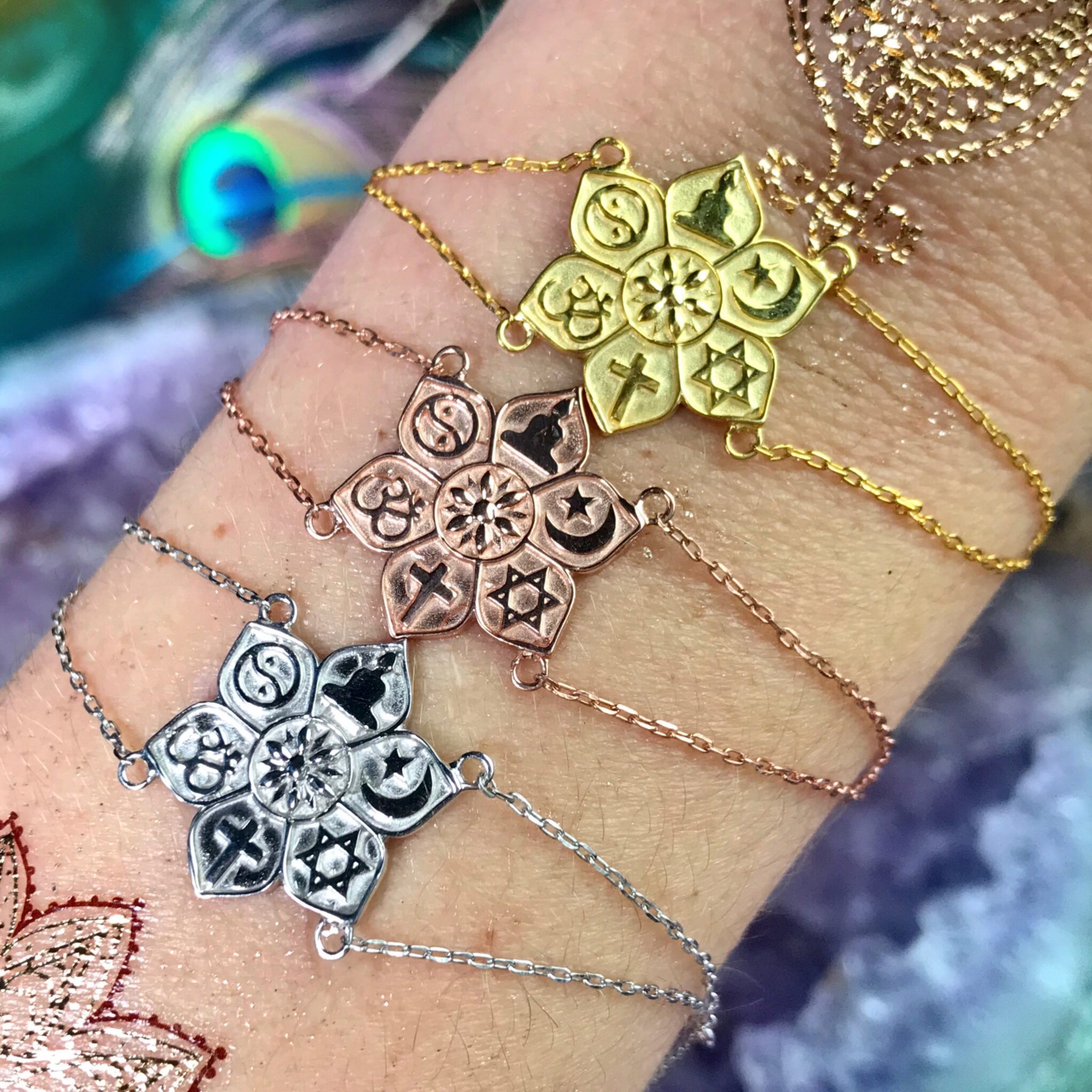 Lot of 3 Coexist bracelets Coexist Bracelets